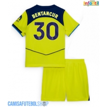 Camisa de time de futebol Tottenham Hotspur Rodrigo Bentancur #30 Replicas 3º Equipamento Infantil 2025-26 Manga Curta (+ Calças curtas)